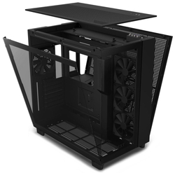 NZXT H9 Flow, černá