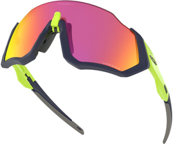 OAKLEY Flight Jacket Matt Navy + Retina - PRIZM Road