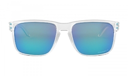 OAKLEY HOLBROOK XL POLISHED CLEAR / PRIZM SAPPHIRE POLARIZED