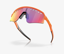 OAKLEY SUTRO LITE SWEEP - Mathieu Van Der Poel Signature Series ORANGE SPARKLE / PRIZM ROAD