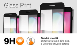 Ochrana displeje GLASS PRINT Honor X8 (5G) černá