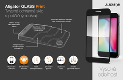 Ochrana displeje GLASS PRINT Honor X8 (5G) černá