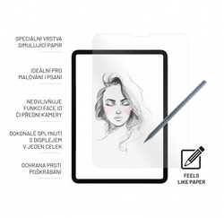 Ochranné tvrzené sklo FIXED PaperGlass Screen Protector pro Apple iPad Air (2020/2022), čiré