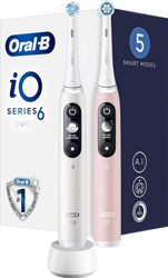 Oral-B iO Series 6 Duo Pack White/Pink Sand