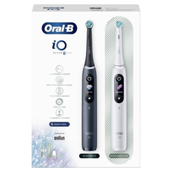 Oral-B iO Series 7 Duo Pack Black Onyx/White 