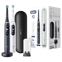 Oral-B iO Series 7 Duo Pack Black Onyx/White 