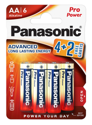 Panasonic LR6PPG/6BP Pro Power Gold