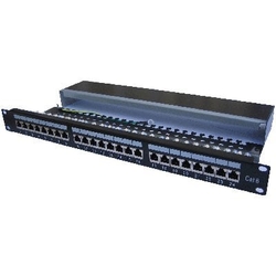 PATCH PANEL 19" STP 24x Cat6 1U