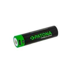 PATONA nabíjecí baterie 18650 Li-lon 3300mAh PREMIUM 3,7V s USB-C nabíjením