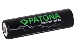 PATONA nabíjecí baterie 18650 Li-lon 3350mAh PREMIUM 3,7V vyvýšený plus pól