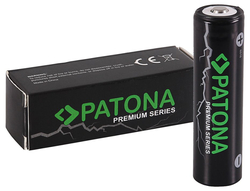 PATONA nabíjecí baterie 18650 Li-lon 3350mAh PREMIUM 3,7V vyvýšený plus pól