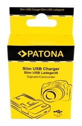 Patona nabíječka pro Foto Nikon EN-EL3/EN-EL3E, slim, USB