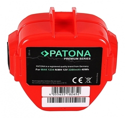 Patona PT6112 - Makita 12V 3300mAh Ni-MH Premium PA12