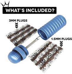 PEATY'S HOLESHOT TUBELESS PUNCTURE PLUGGER KIT - BLACK (PPR-TPP-BLK-12)