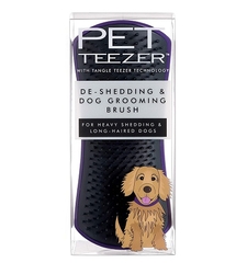 Pet Teezer De-shedding kartáč na srst Purple