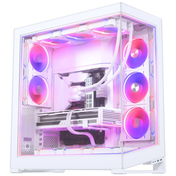 PHANTEKS NV Series NV9 E-ATX, Tempered Glass, ARGB, bílá