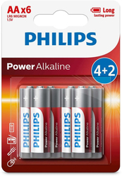 PHILIPS LR6P6BP/10 AA Power Alkaline baterie (6ks)