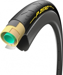 Plášť Pirelli P ZERO Velo TUBULAR, 25 - 622, TechBELT, 320 tpi, YellowSOFT, Black