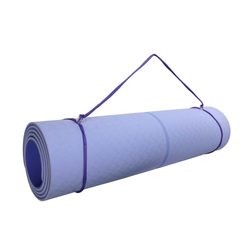 Podložka LIFEFIT YOGA MAT RELAX DUO, 183x58x0,6cm, modrá