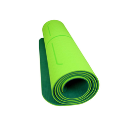 Podložka LIFEFIT YOGA MAT RELAX DUO, 183x58x0,6cm, zelená