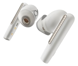 Poly bluetooth headset Voyager Free 60, BT700 USB-A adaptér, nabíjecí pouzdro, bílá