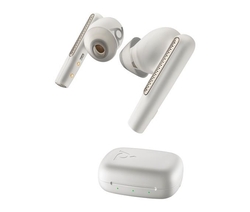 Poly bluetooth headset Voyager Free 60, BT700 USB-A adaptér, nabíjecí pouzdro, bílá