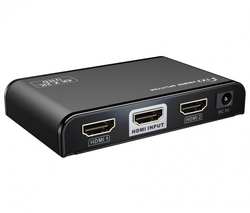 PremiumCord HDMI 2.0 splitter 1-2 porty, 4K x 2K/60Hz, FULL HD, 3D, černý