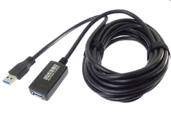 PremiumCord USB 3.2 repeater a prodlužovací kabel A/M-A/F 5m