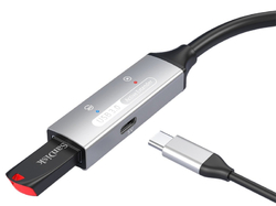 PremiumCord USB 3.2 repeater a prodlužovací kabel Male-Female, 5Gbps Aluminium 10m