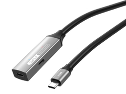 PremiumCord USB-C repeater a prodlužovací kabel Male-Female, 5Gbps Aluminium 10m