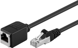 Prodlužovací Patch kabel F/UTP RJ45-RJ45 M/F 2m