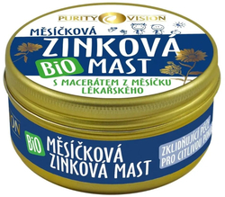 Purity Vision Bio Měsíčková Zinková mast zklidňující péče 70ml