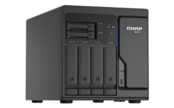 QNAP TS-h686-D1602-8G (Xeon 3,2GHz, ZFS, 8GB ECC RAM, 4x3,5"+2x 2,5", 2xPCIe, 4x2,5GbE, 2x M.2 NVMe)