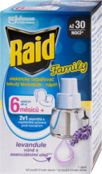 Raid Family tekutá náplň do elektrického odpařovače Levandule 21ml