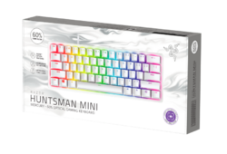 Razer Huntsman Mini Mercury Ed. (Clicky Purple Switch), US