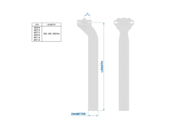 Ritchey Comp 2-Bolt seatpost 27,2x400mm