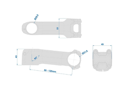 Ritchey COMP SWITCH 31,8mm -  90mm