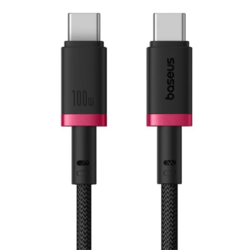 Rychlonabíjecí kabel Baseus Dura USB-C/USB-C 1m 100W červeno černý