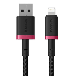 Rychlonabíjecí kabel Baseus Dura USB/Lightning 2m 2.4A červeno černý