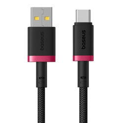 Rychlonabíjecí kabel Baseus Dura USB/USB-C 1m 60W červeno černý