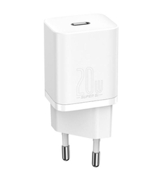 Rychlonabíječka do sítě Baseus Super Si USB-C PD QC 20W bílá