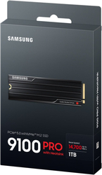 Samsung 9100 PRO 1TB NVMe PCIe 5.0 + Heatsink