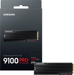 Samsung 9100 PRO 2TB NVMe PCIe 5.0 + Heatsink