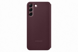 Samsung flipové pouzdro Clear View EF-ZS906C pro Galaxy S22+ vínové