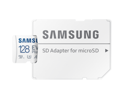 Samsung microSDXC 128GB EVO Plus + SD adaptér