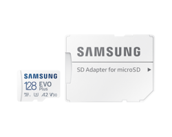 Samsung microSDXC 128GB EVO Plus + SD adaptér