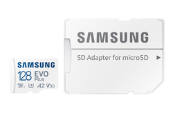 Samsung microSDXC 128GB EVO Plus + SD adaptér