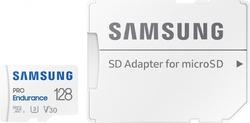 Samsung microSDXC 128GB PRO Endurance + SD adaptér