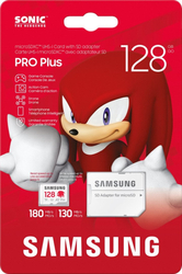 Samsung microSDXC 128GB PRO Plus Sonic the Hedgedog™ + SD adaptér