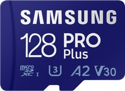 Samsung microSDXC 128GB PRO Plus + USB adaptér